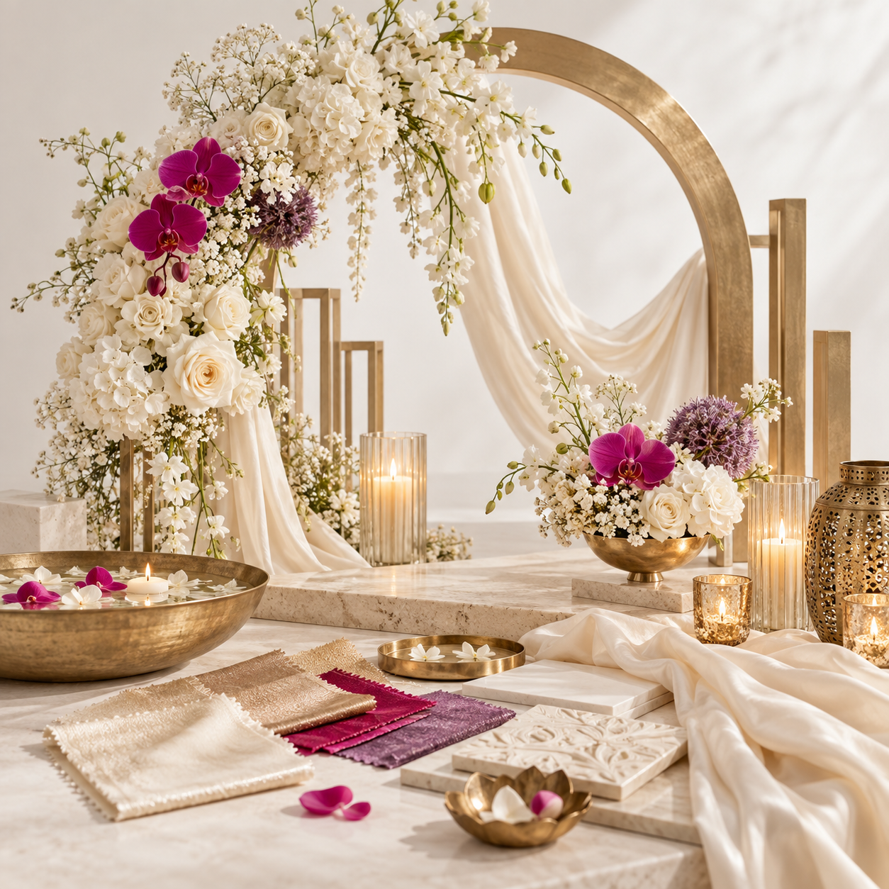Bespoke luxury wedding décor and styling