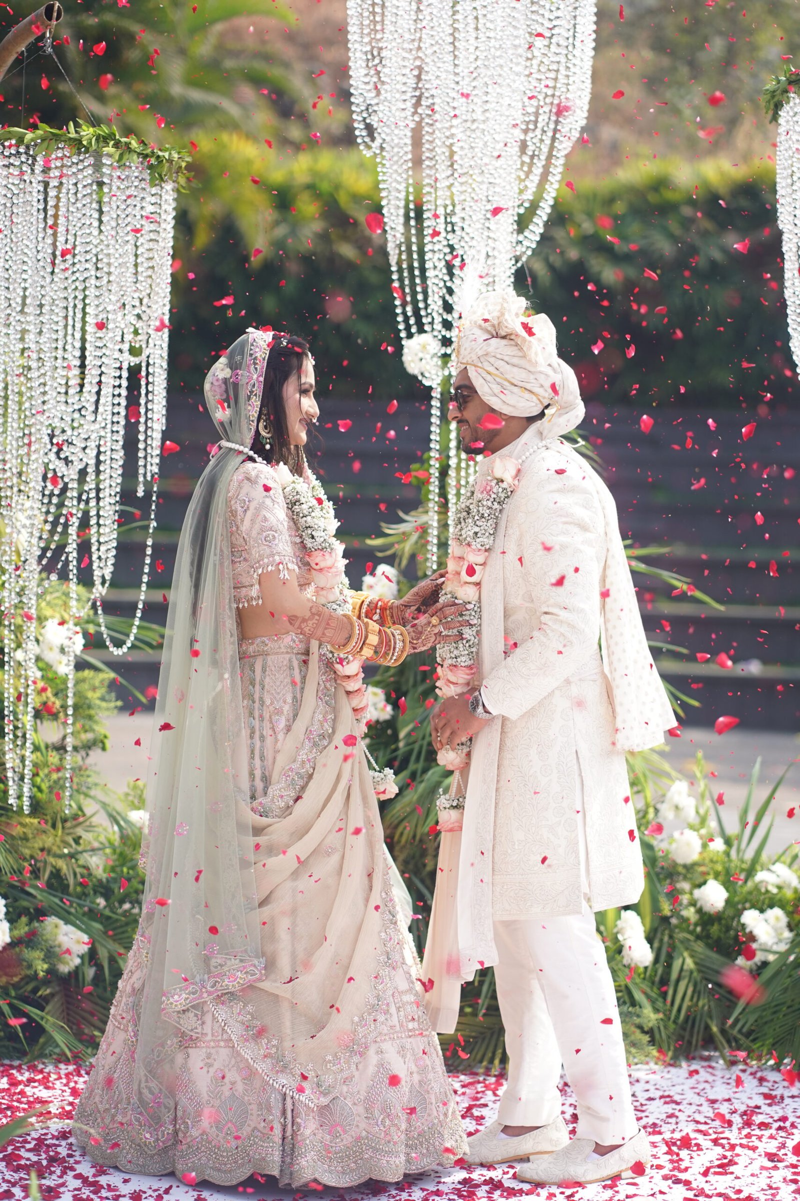 Darshan and Tanvi wedding at Oxford Golf Resort, Pune