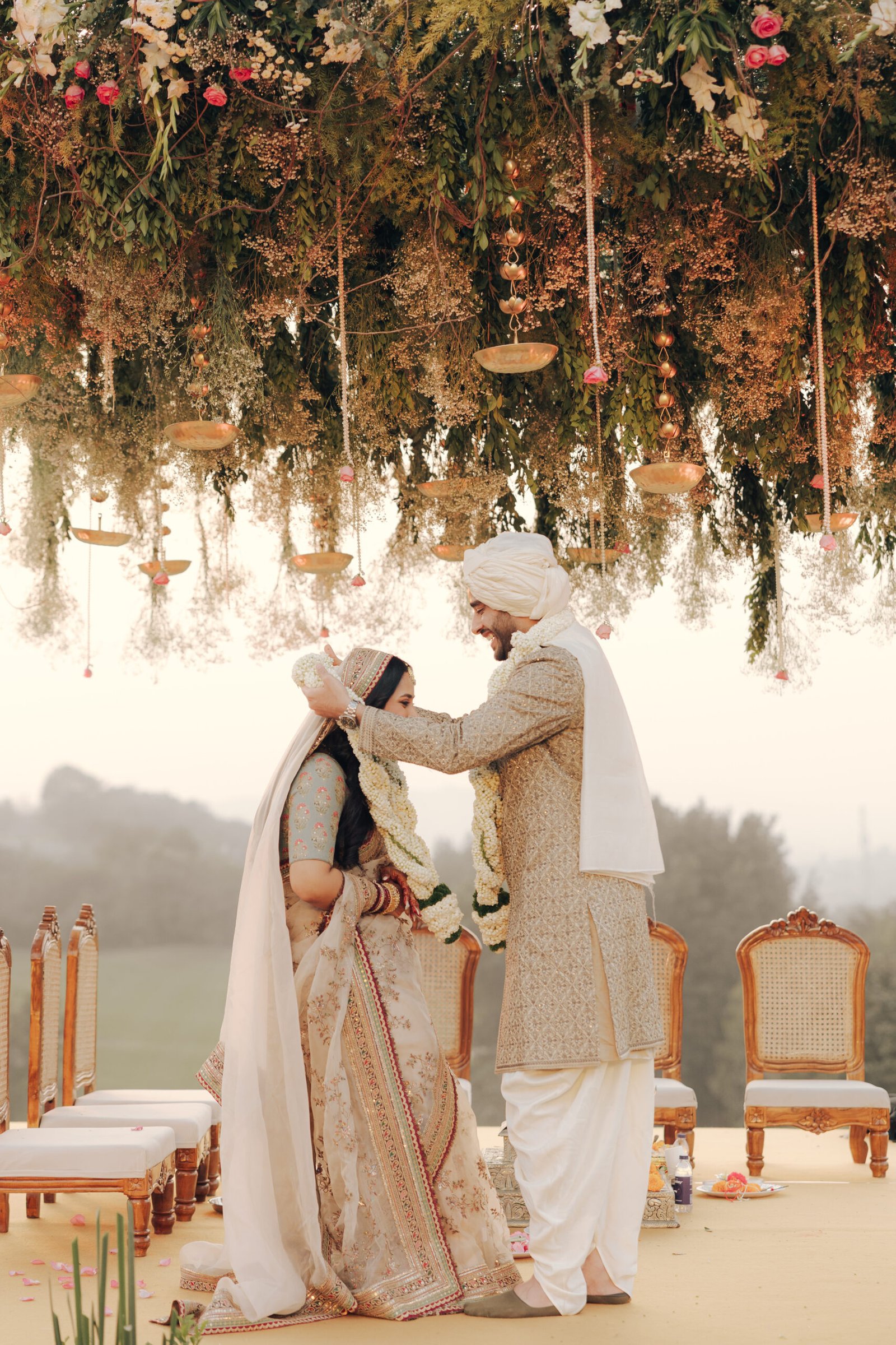 Tej and Hima wedding at Oxford Golf Resort, Pune